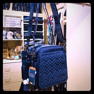 LUG Flapper Crossbody Bag Purse NWT